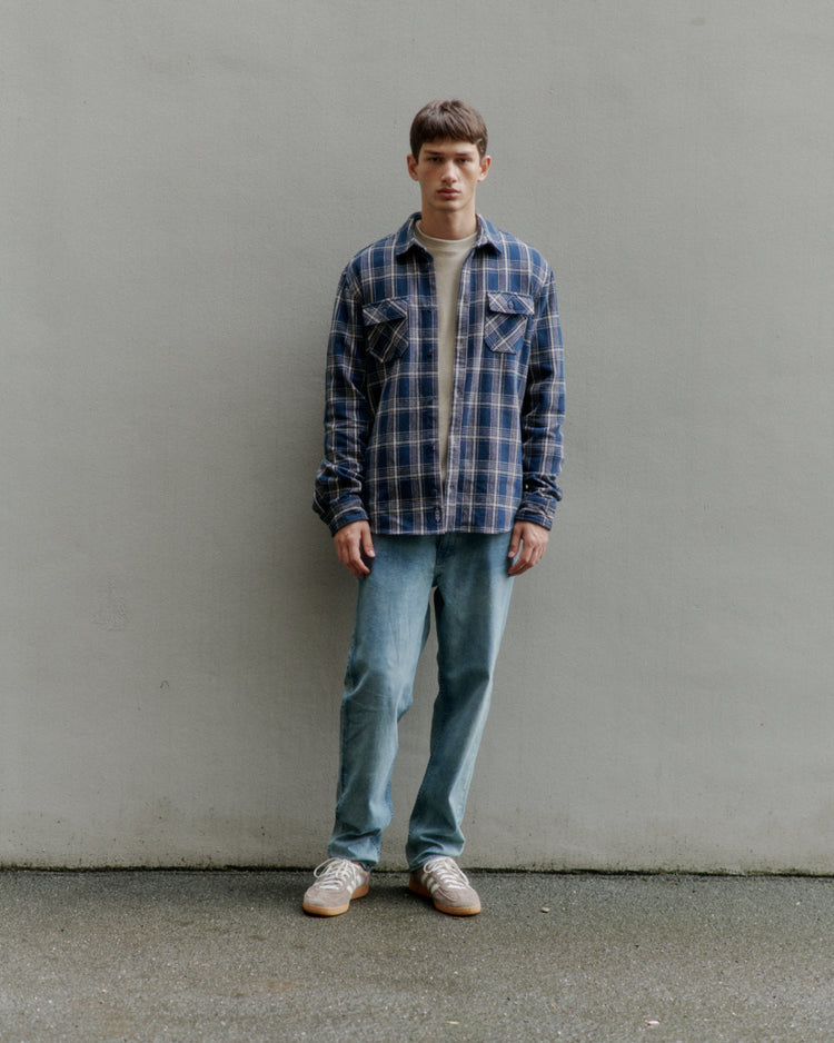Blend Blue Check Shirt