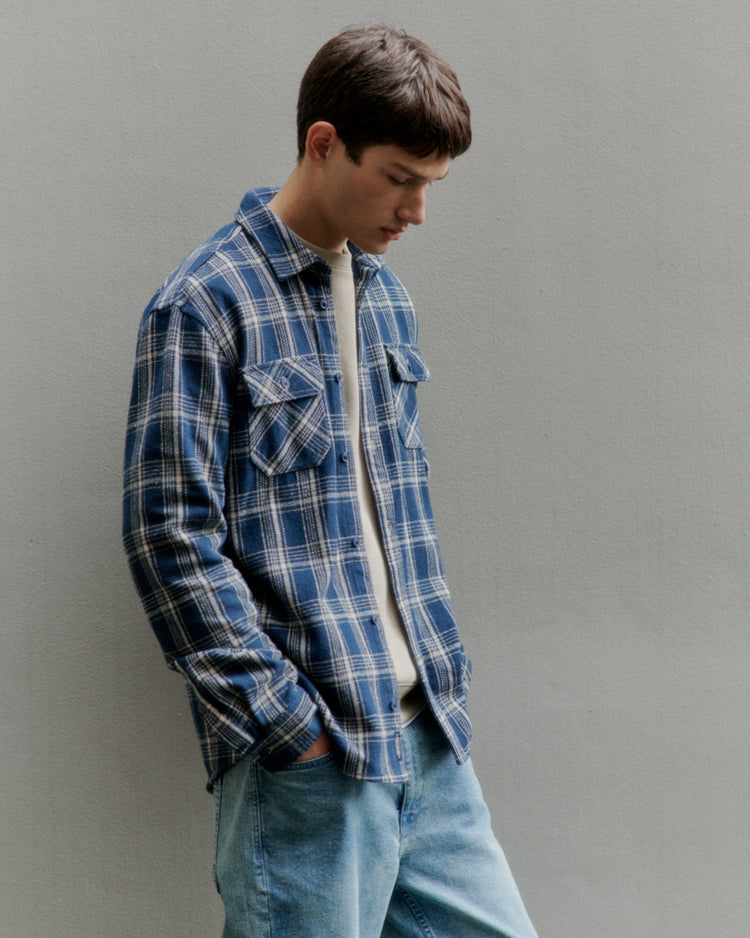 Blend Blue Check Shirt