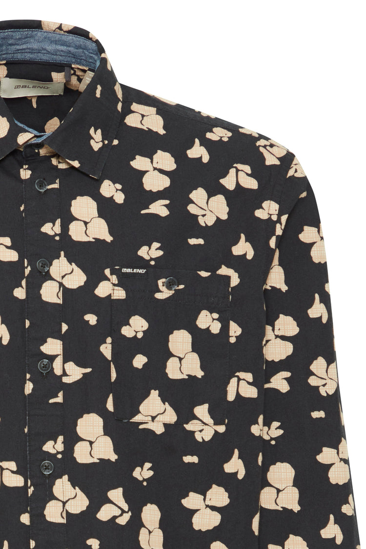 Blend Black Printed Shirt