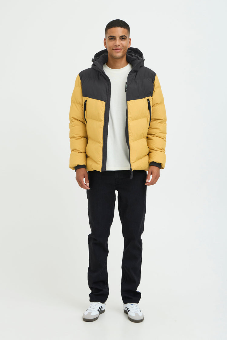 Blend Yellow Puffer Jacket