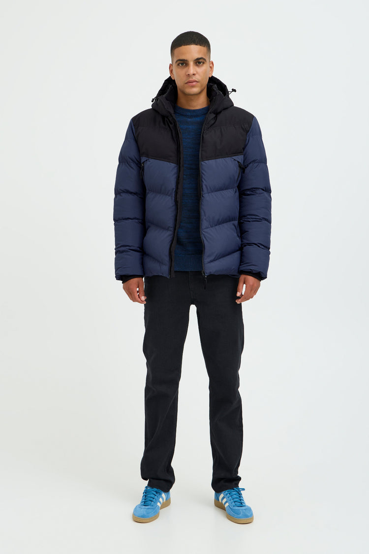 Blend Blue Puffer Jacket