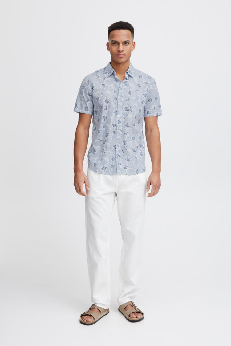 Blend Blue Floral Shirt