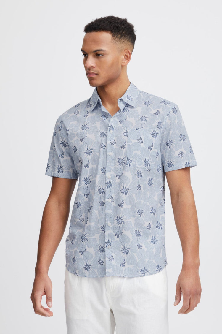 Blend Blue Floral Shirt