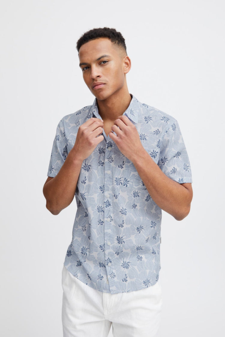 Blend Blue Floral Shirt