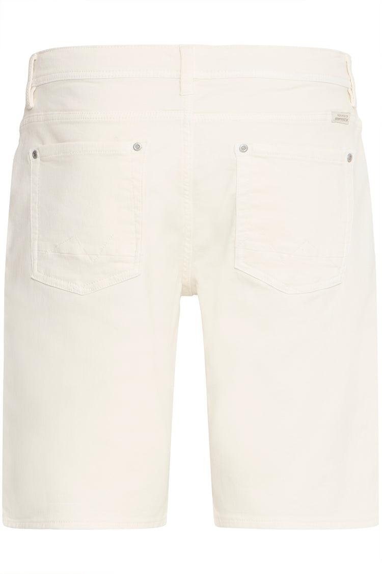 Blend White Twister Denim Shorts