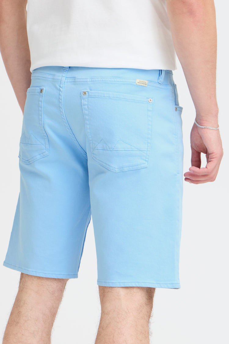 Blend White Twister Denim Shorts