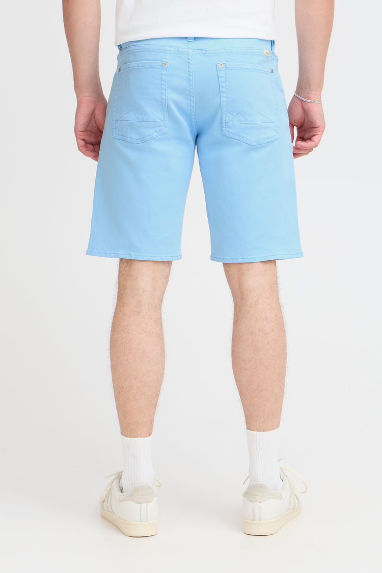 Blend White Twister Denim Shorts