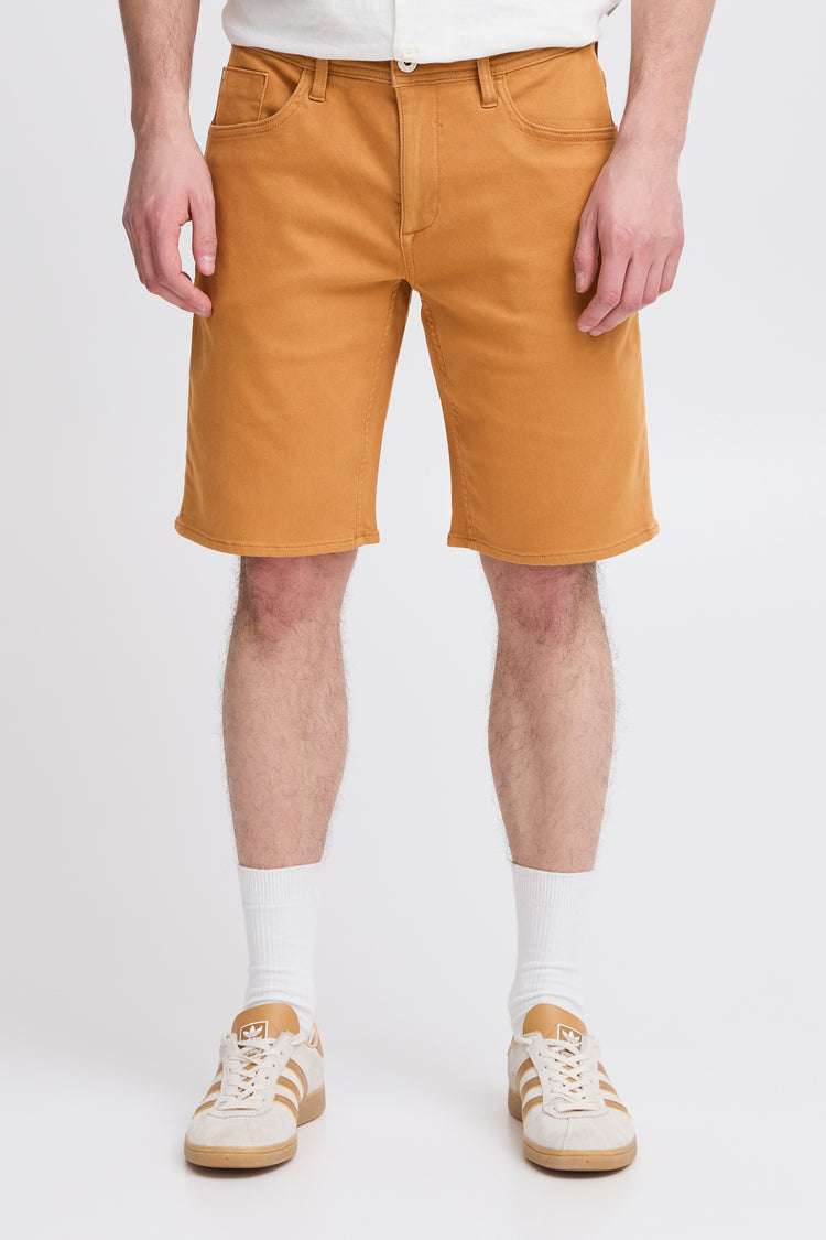 Blend White Twister Denim Shorts