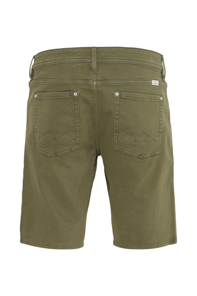 Blend White Twister Denim Shorts
