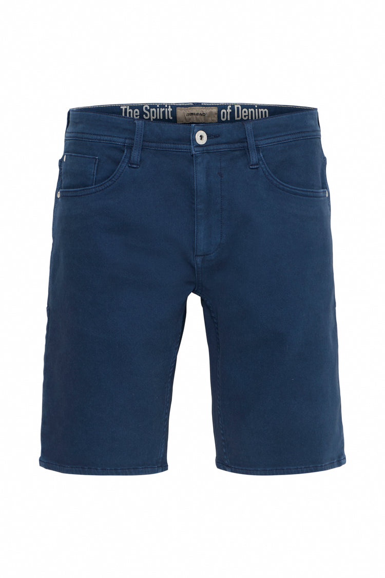Blend White Twister Denim Shorts