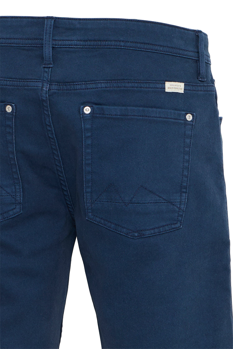 Blend White Twister Denim Shorts