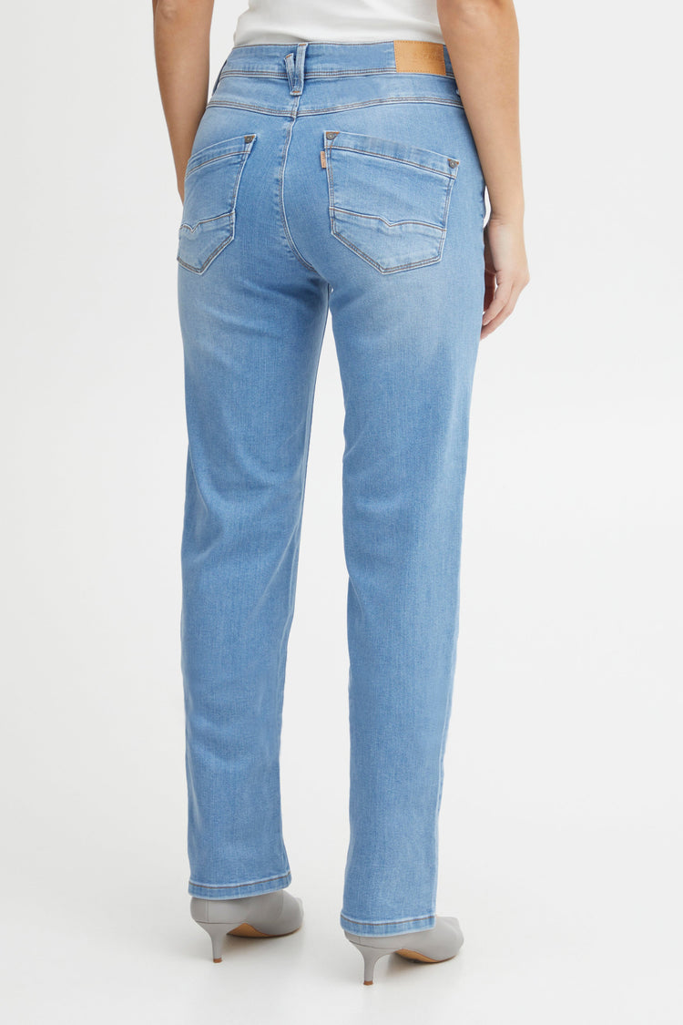Pulz Karolina Jean HWST Leg | Light Blue L32