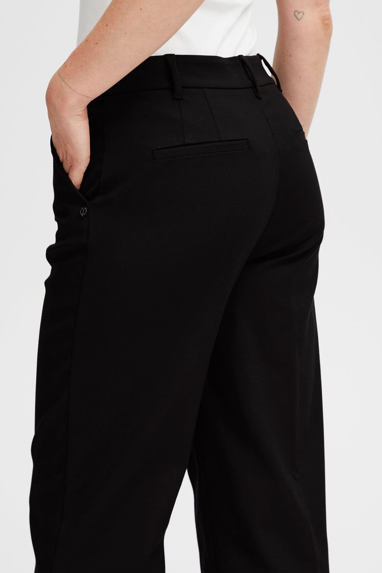Pulz Bindy High Waist Wide Leg Pant