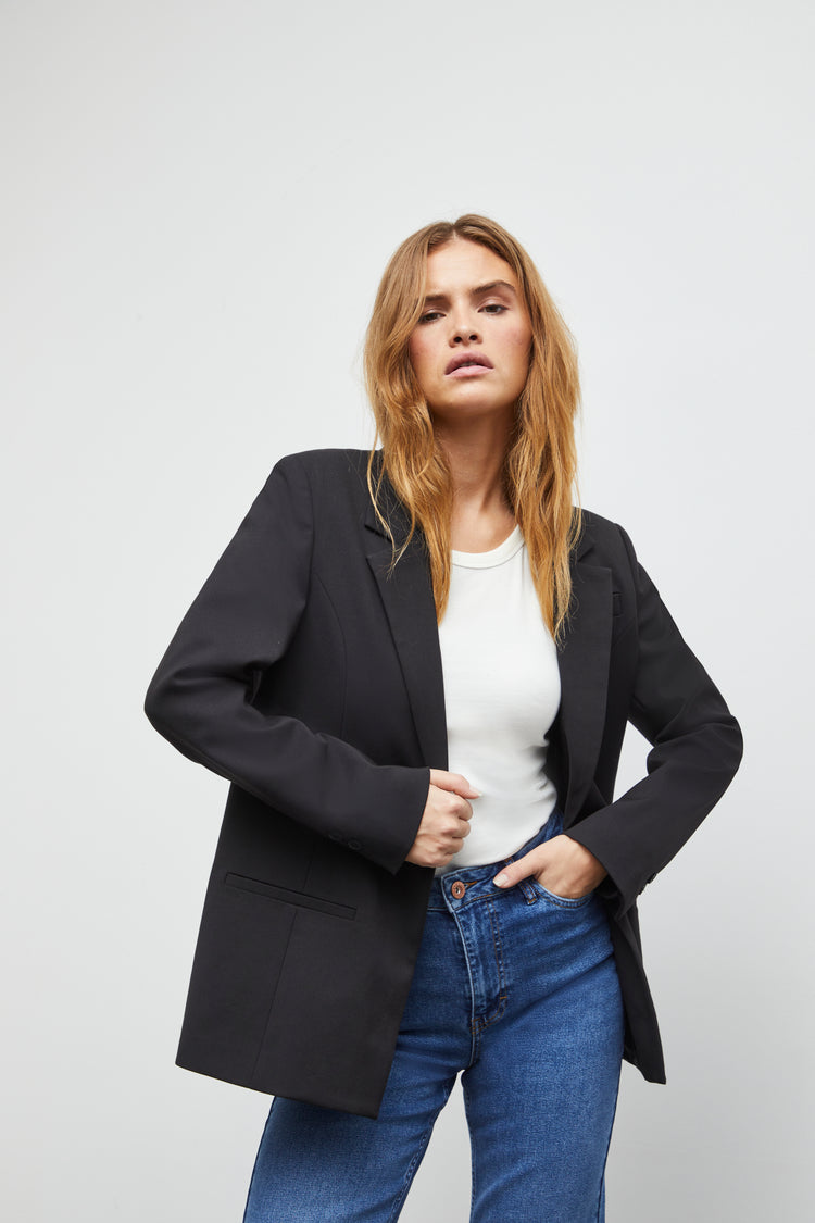 PULZ Bindy Black Blazer