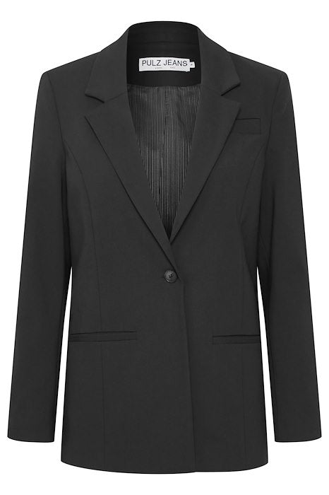 PULZ Bindy Black Blazer
