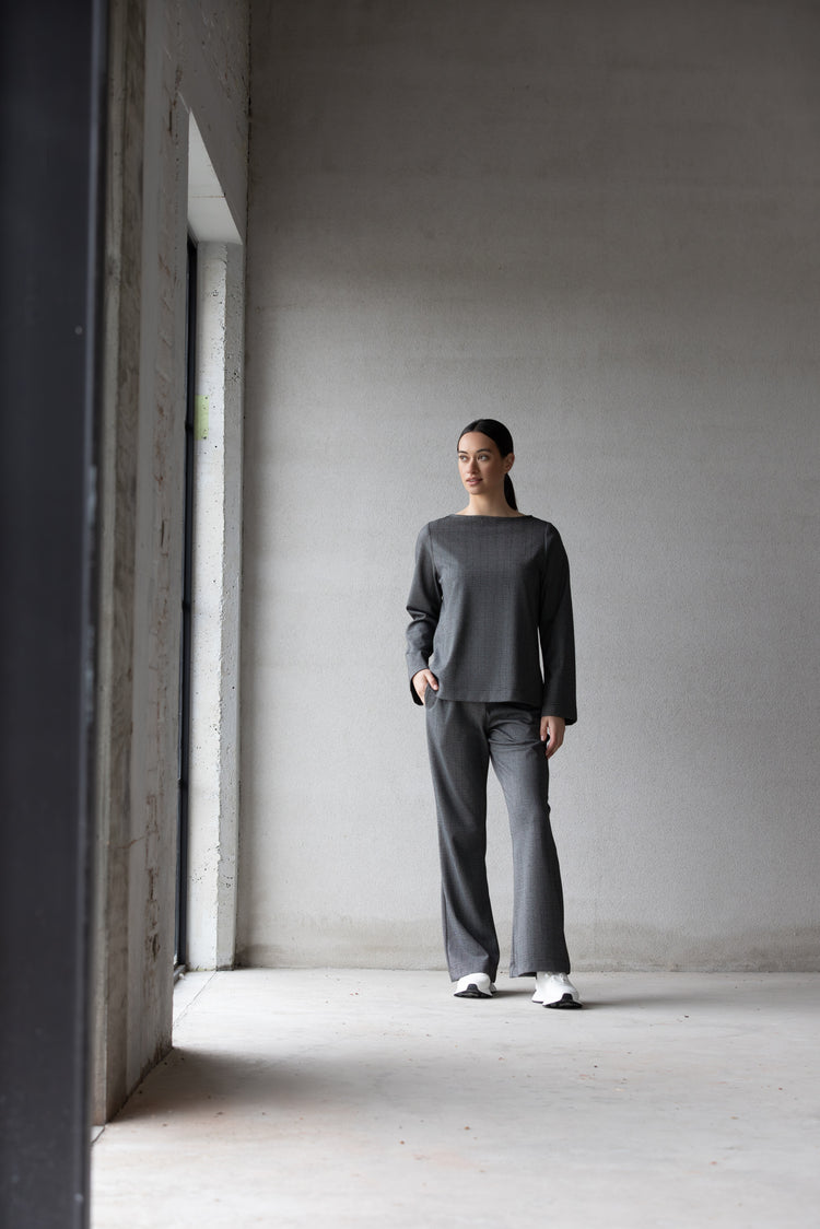Dressed Grey Recline Pant