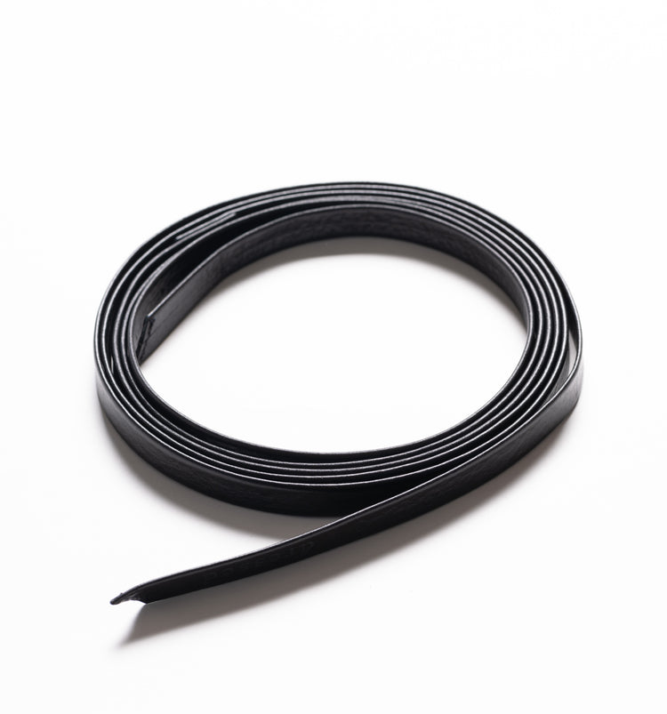 Dressed Leather Strap Belt