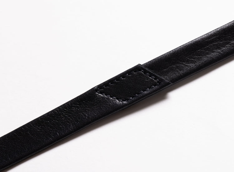 Dressed Leather Strap Belt