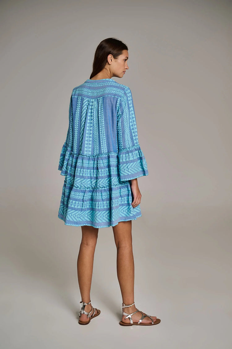 Devotion Twins B.Blue/Blue Short Ella Dress