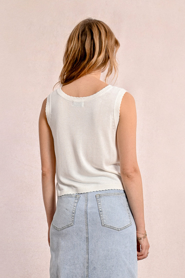 Molly Bracken Sleeveless Cardigan