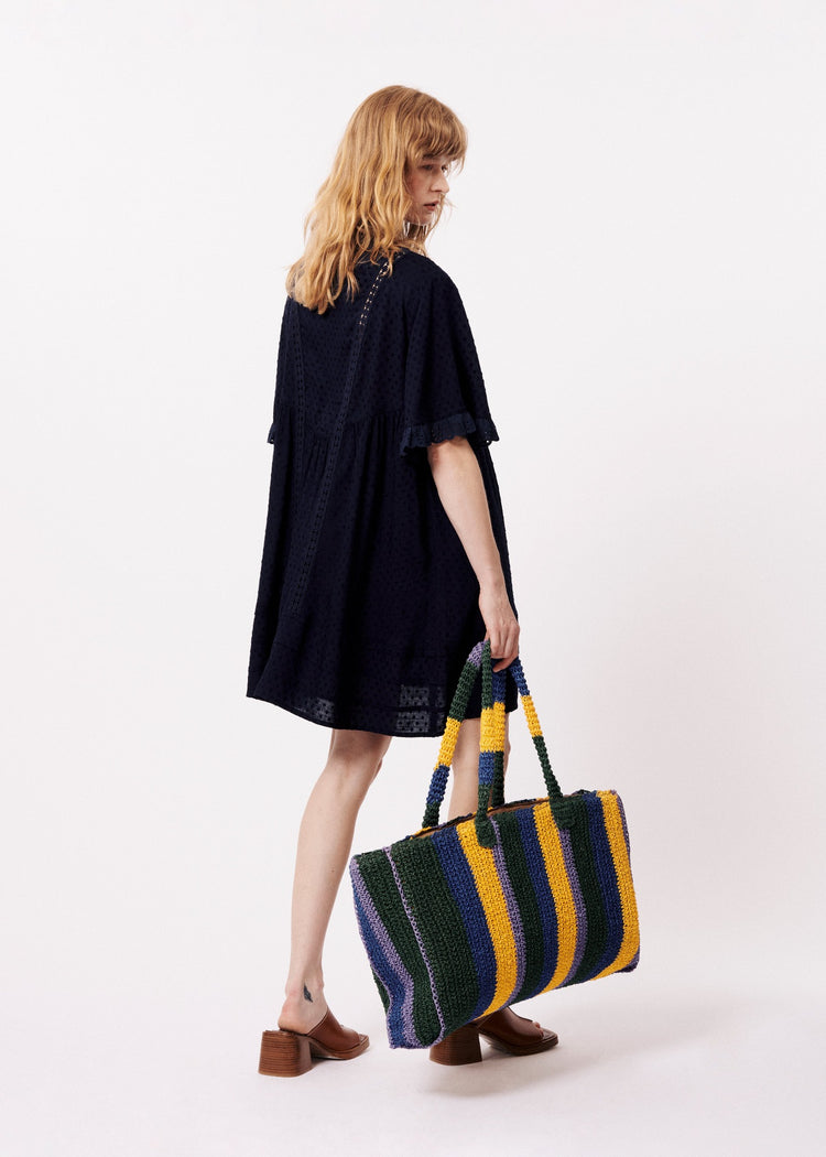 FRNCH Short Navy Anny Dress