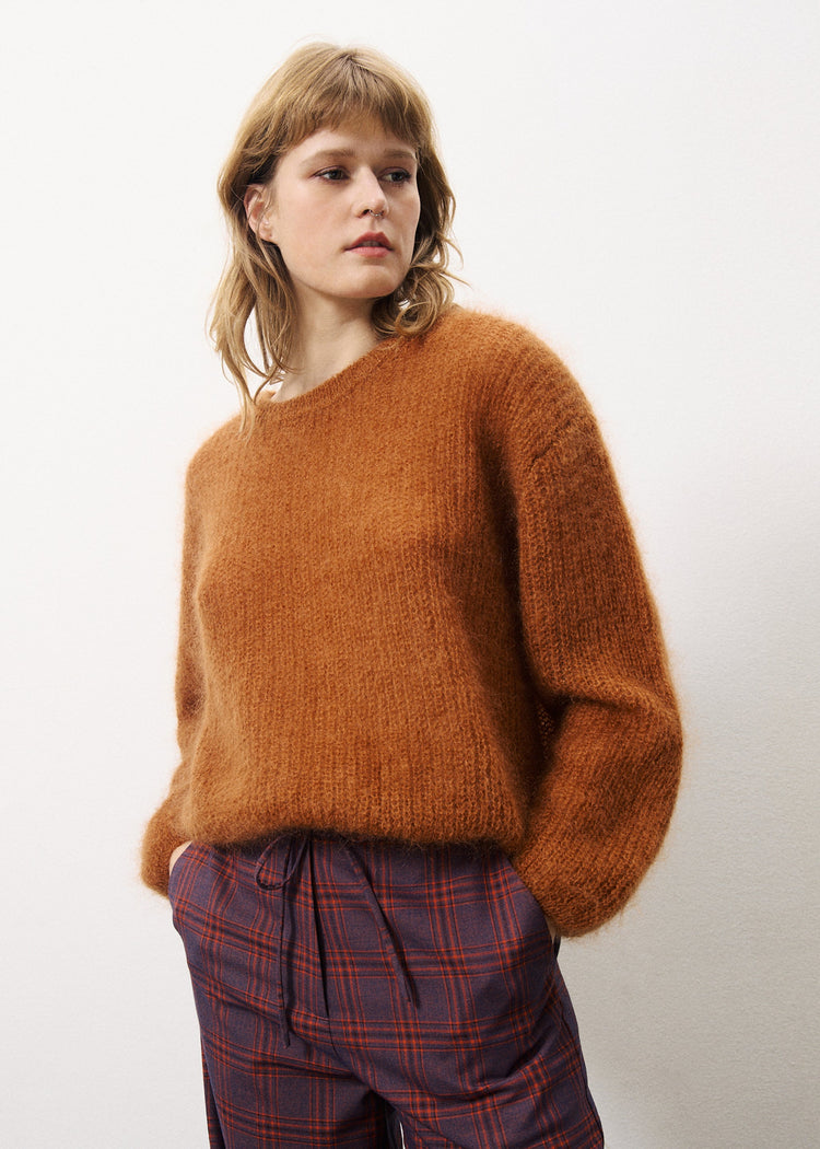 FRNCH Brown Patsy Sweater