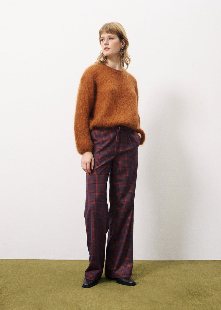 FRNCH Brown Patsy Sweater