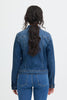 Pulz Katja Denim Jacket | Dark Blue