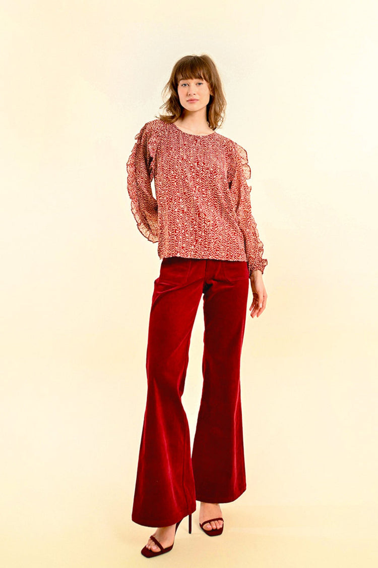 Molly Bracken Woven Top