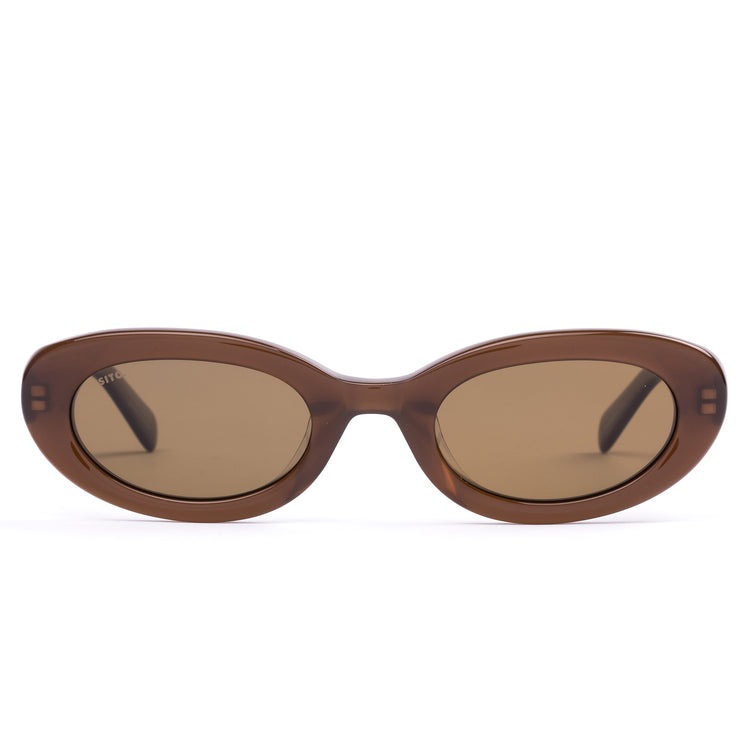 LOURDES : MILKY COCO/BROWN POLAR