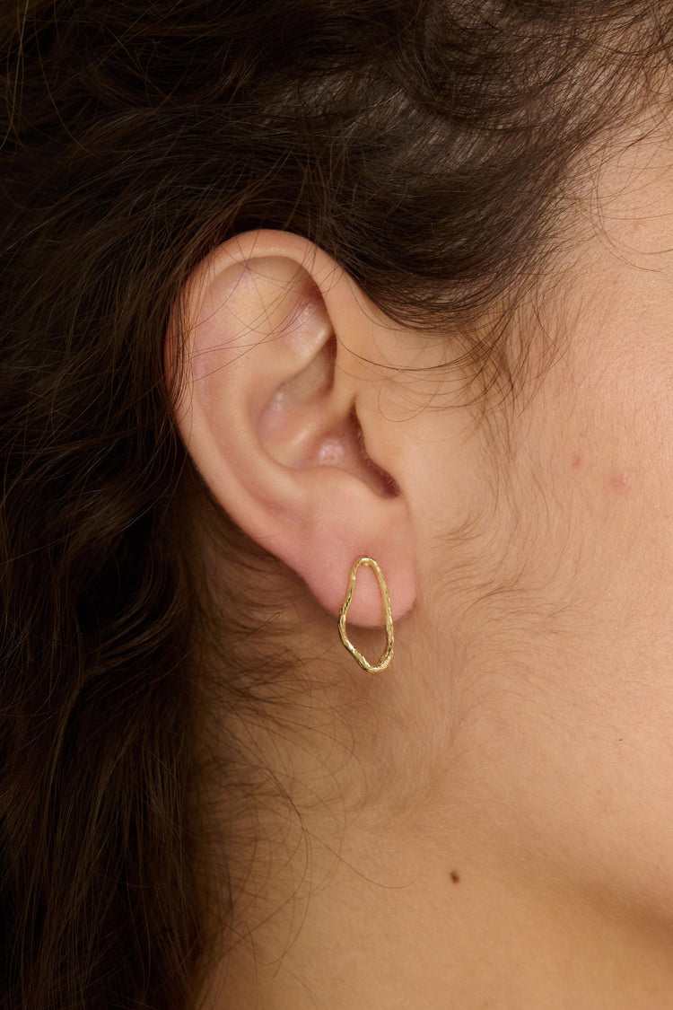 Tutti Mira Earrings (small) | Gold