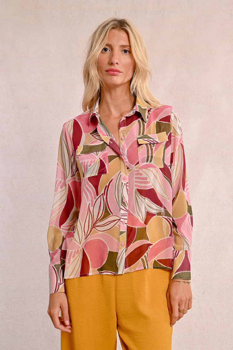 Molly Bracken Pink Shirt