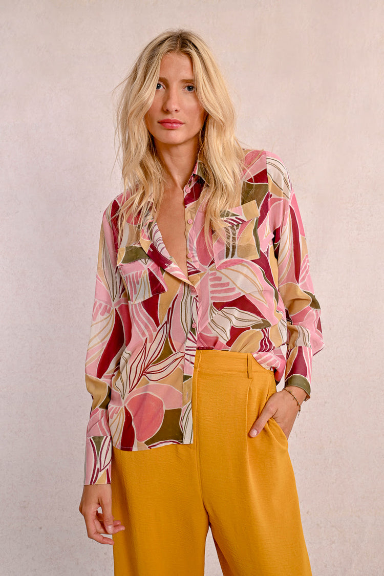 Molly Bracken Pink Shirt