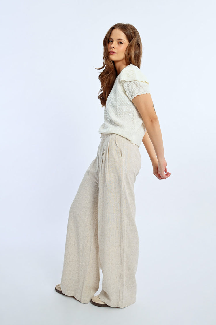 Lili Sidonio Beige Pants