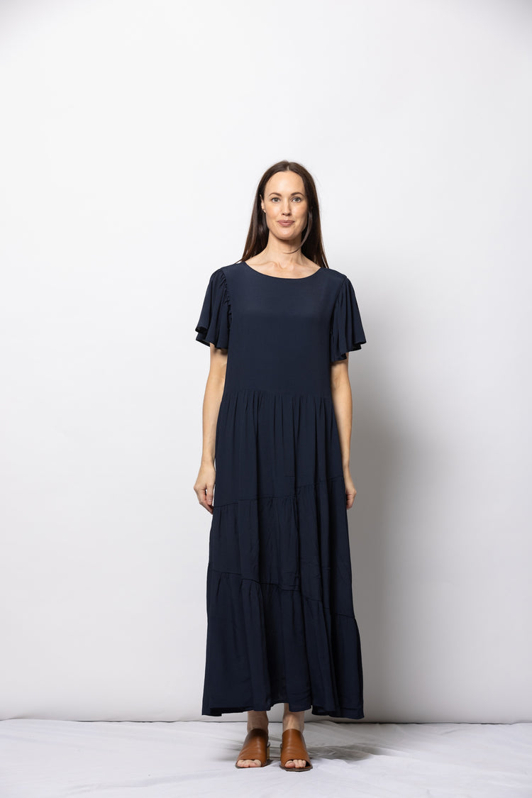 Dressed Ivy Maxi Dress | Navy