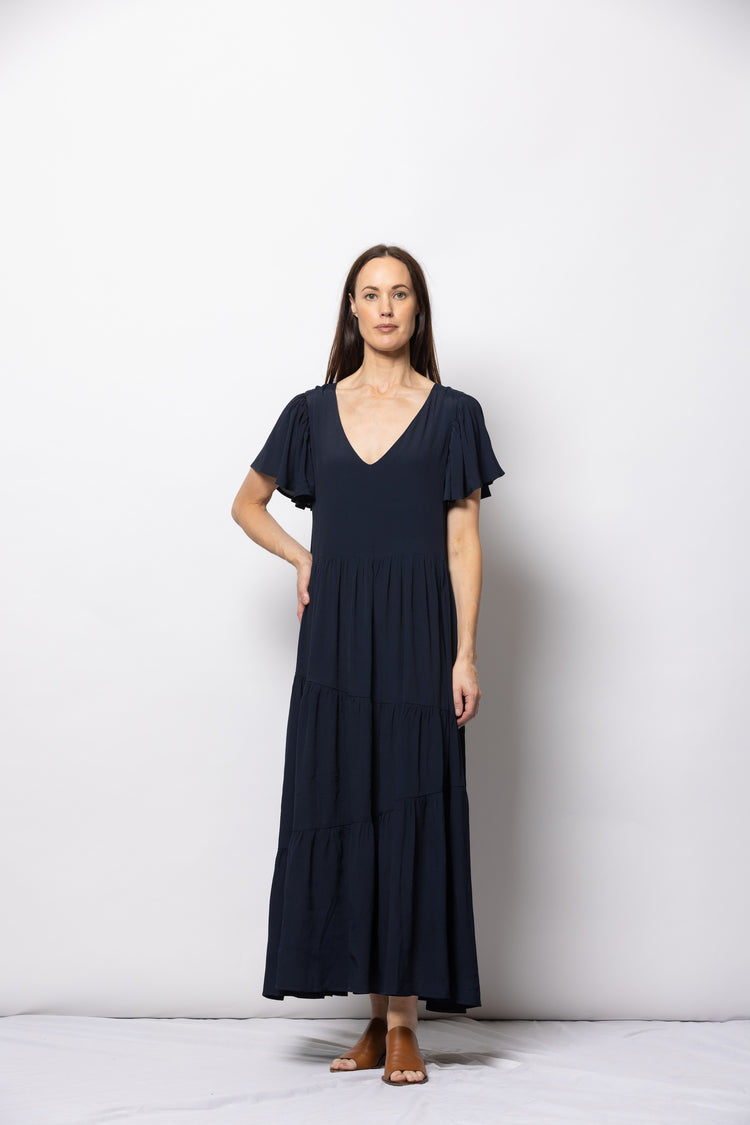 Dressed Ivy Maxi Dress | Navy