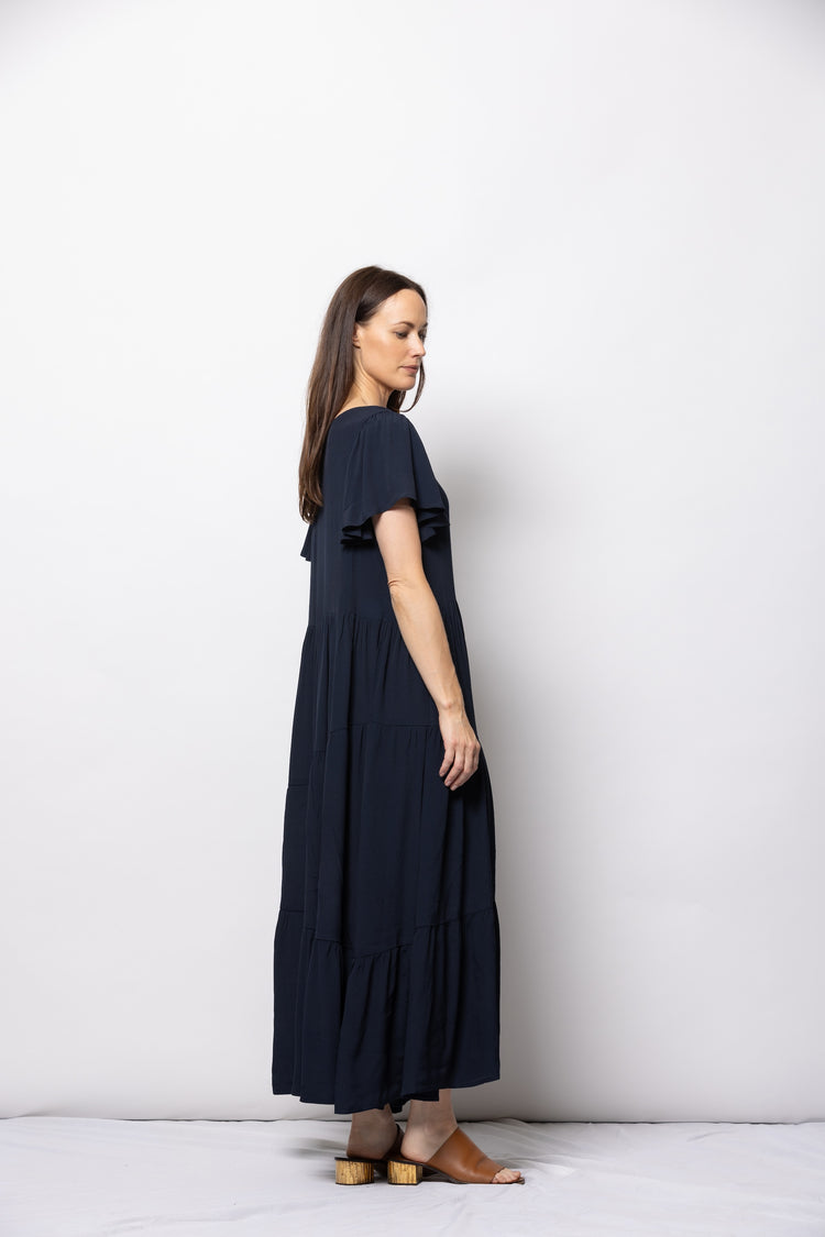 Dressed Ivy Maxi Dress | Navy