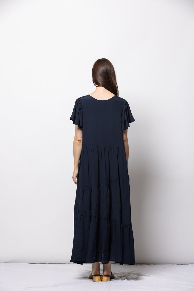 Dressed Ivy Maxi Dress | Navy