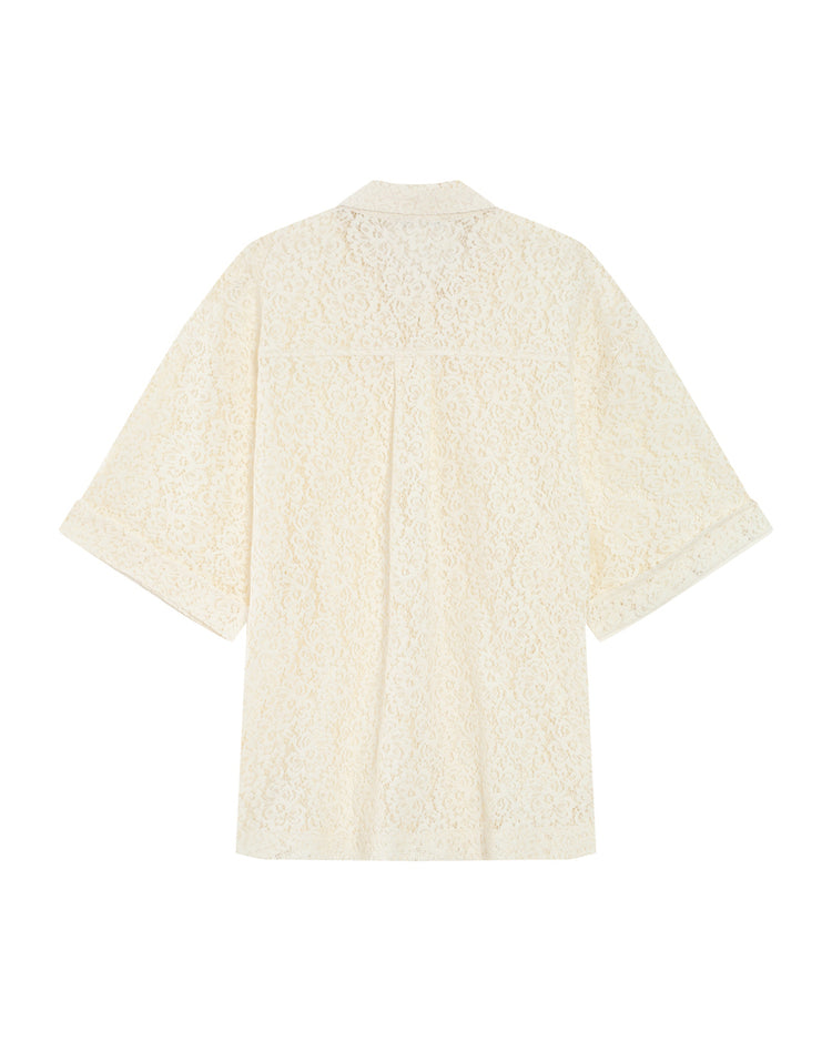Grace & Mila Vendel Shirt | Ecru