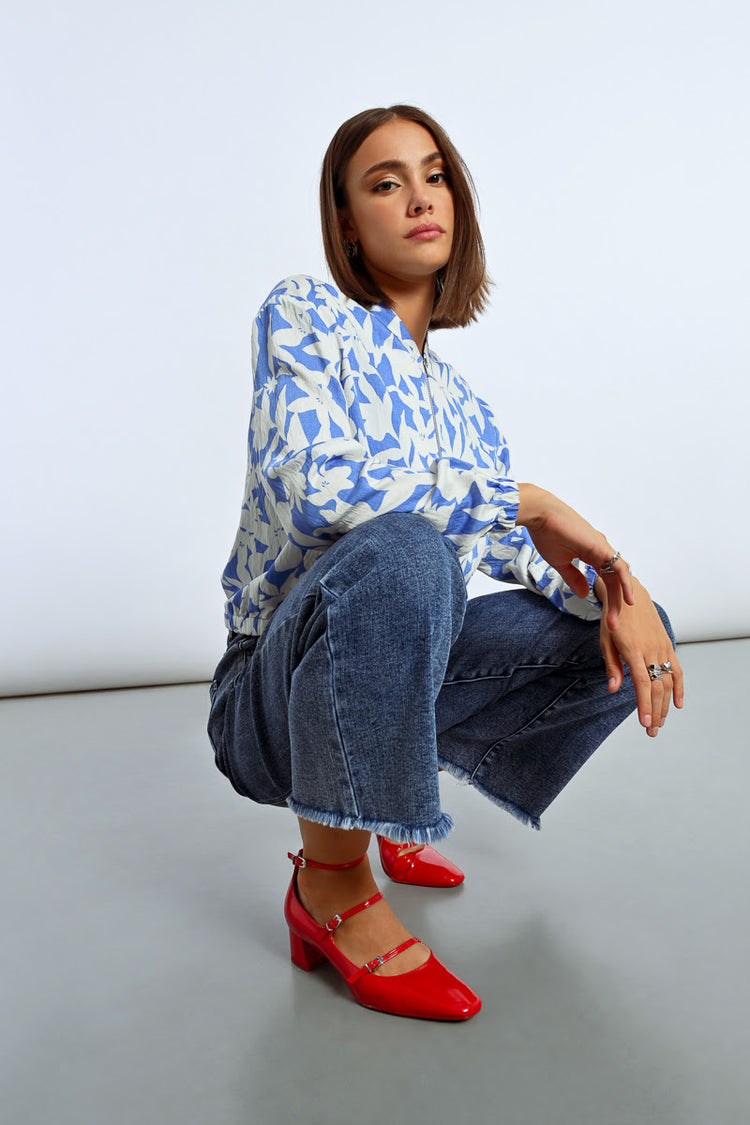 Lili Sidonio Blue Jacket