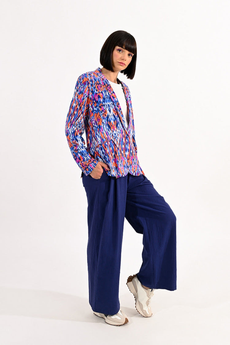 Lili Sidonio Colourful Print blazer Jacket