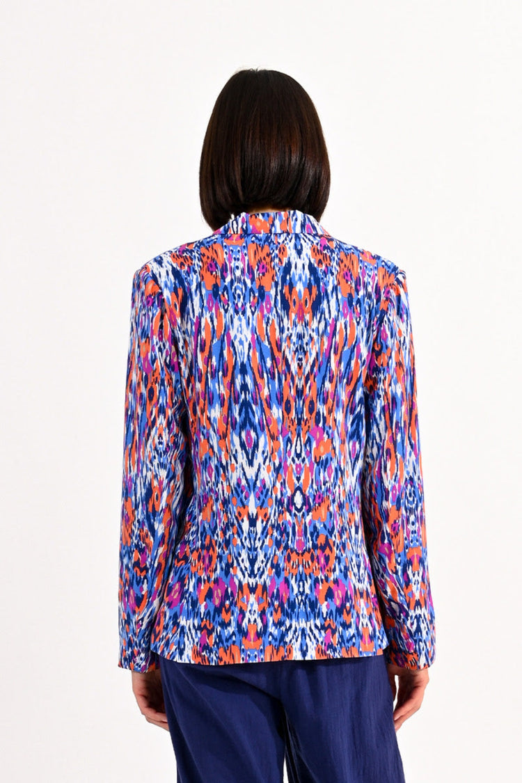 Lili Sidonio Colourful Print blazer Jacket