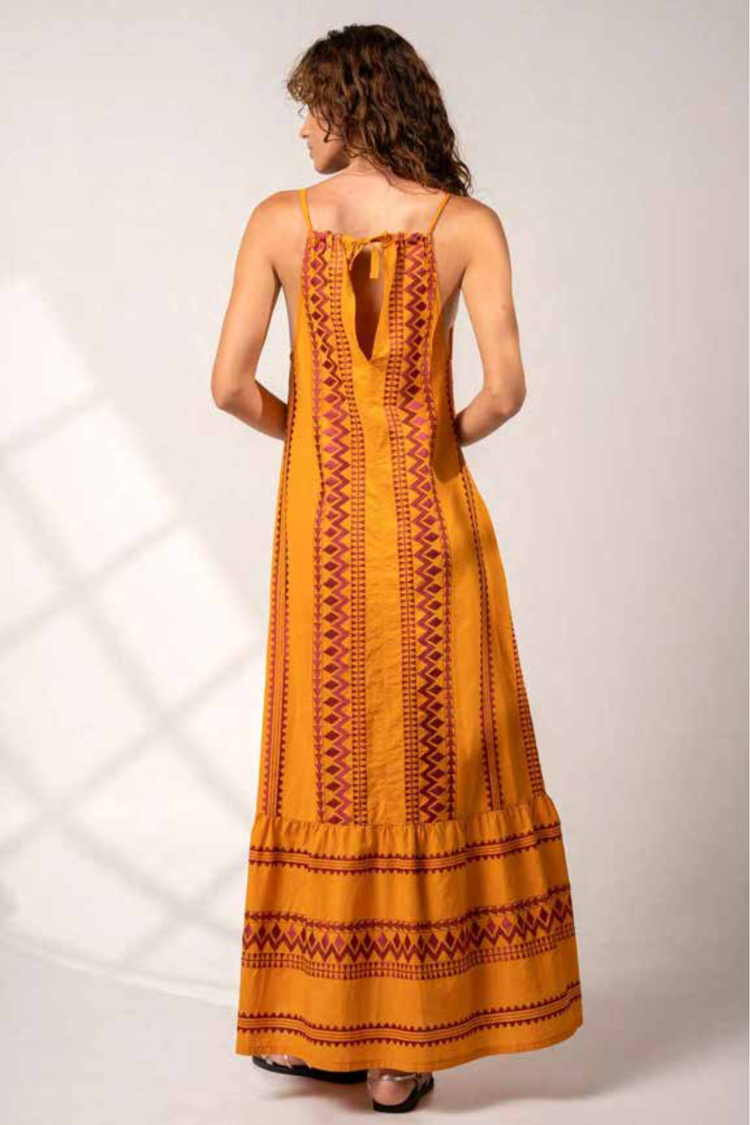 Aether Concept Khaki Dress