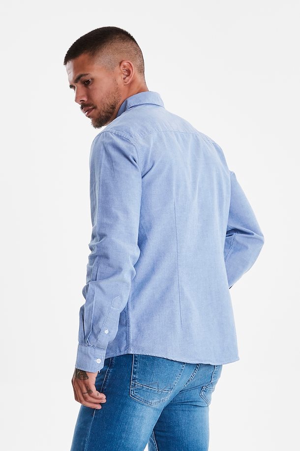 Blend Nail Oxford Shirt - Marina Blue
