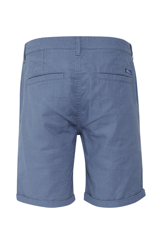 Blend Blue Linen Summer Shorts