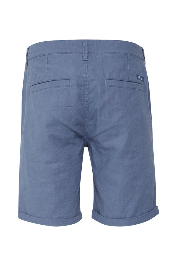 Blend Blue Linen Summer Shorts