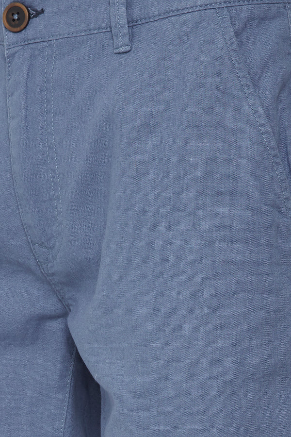 Blend Blue Linen Summer Shorts