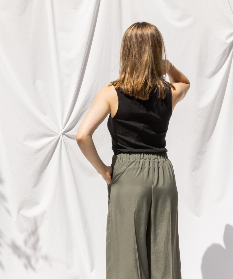 Dressed Pluto Tank Top Black