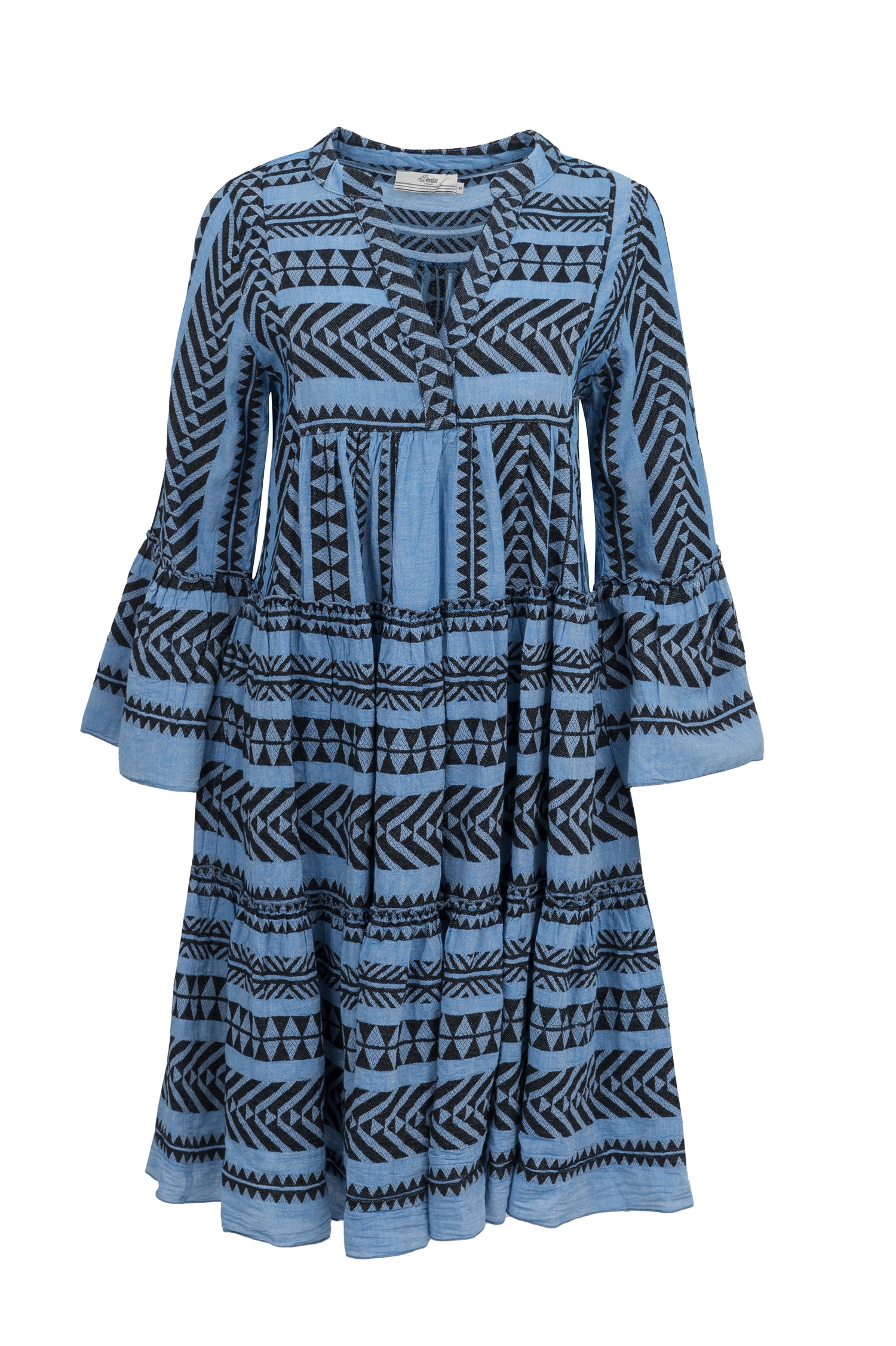 Devotion Twins Black/Blue Short Ella Dress Hills Boutique Devotion Twins Black/Blue Short Ella Dress Hills Boutique