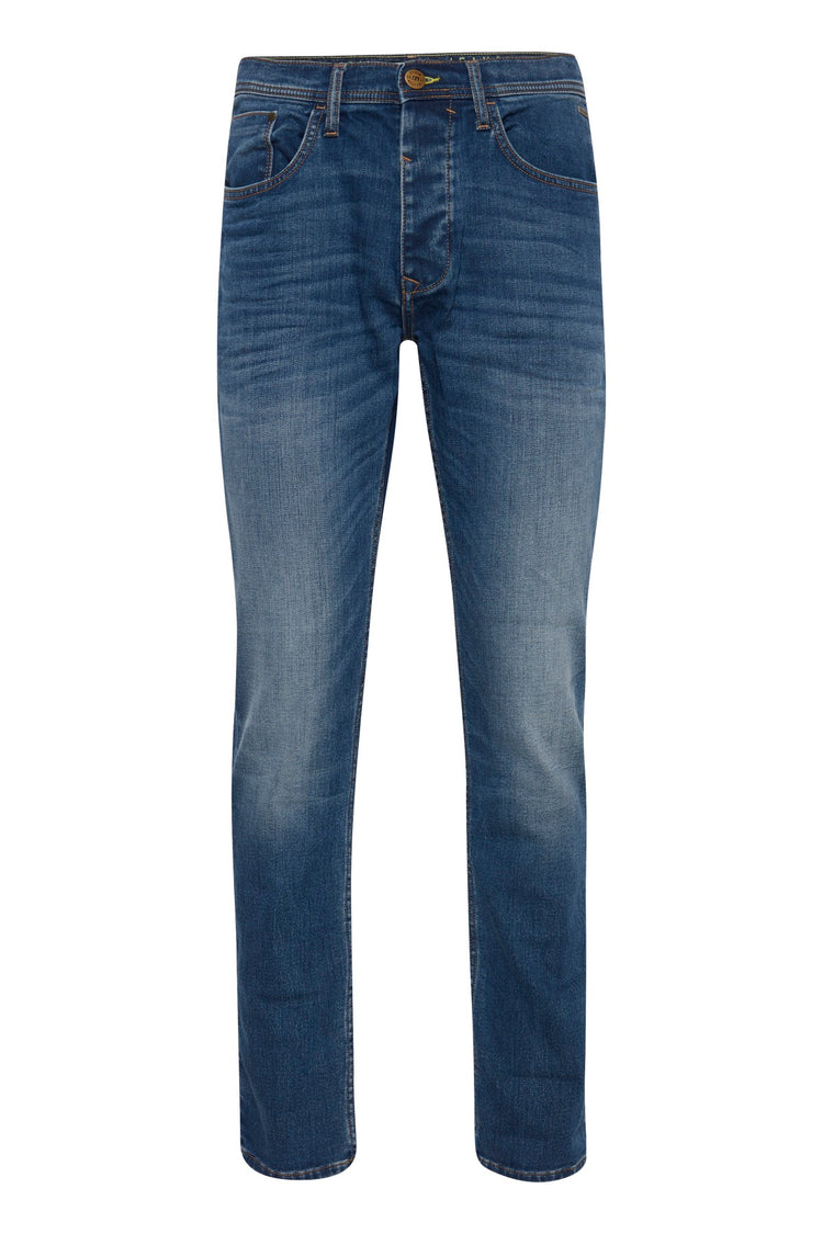 Blend He NOOS Twister Jogg Jean Zip Denim Middle Blue